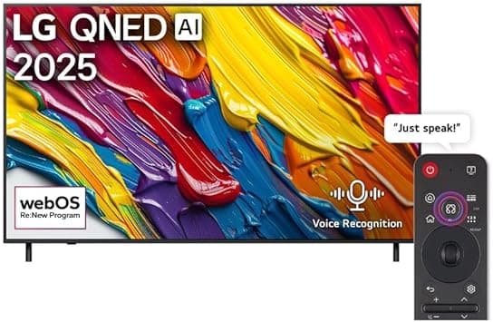 75 inch LG QNED AI QNED82 4K Smart TV AI Magic remote HDR10 webOS25 2025 on Amazon.ae - Price Tracker