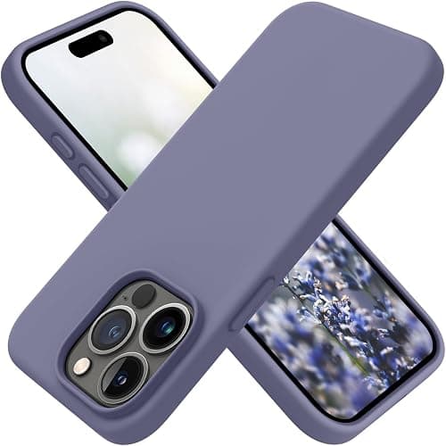 OTOFLY Compatible with iPhone 15 Pro Case, Silicone Shockproof Slim Thin Phone Case for iPhone 15 Pro(6.1 inch), (Lavender) on Amazon.ae - Price Tracker