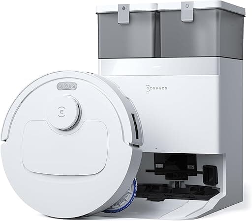 ECOVACS DEEBOT T30C OMNI Robot Vacuum Cleaner with Station, Robot Vacuum Cleaner 20000Pa, Washing in Hot Water 75°C, OZMO Turbo 2.0 Mop, ZeroTangle 3.0 Brush, Adaptive Wet Cleaning, White on Amazon.ae - Price Tracker