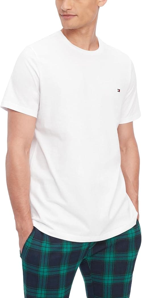 Tommy Hilfiger mens Flag Crew Neck Tee Pajama Top (pack of 1) on Amazon.ae - Price Tracker