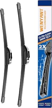 OEM Quality 24 inch + 18 inch Universal J/U Hook Front Windshield Wiper Blades For My Car All-Season Automotive Replacement Blades 2 Pack على Amazon.ae - متتبع الأسعار