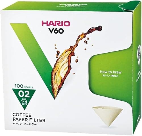 Hario V60 Paper Coffee Filters Size 02 VCF-02-100MK on Amazon.ae - Price Tracker