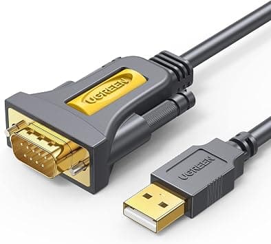 UGREEN USB to RS232 Adapter Serial Cable DB9 Male 9 Pin 1M | PL2303 Chipset RS-232 Converter Cable,For POS/PLC/CNC/scanners, Compatible for Windows 10 8.1 8 7 XP Vista, Mac OS, Linux on Amazon.ae - Price Tracker