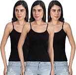 Aimly Women Camisole-1001-p3 Cami Shirt (pack of 3) - Best Deal Finder