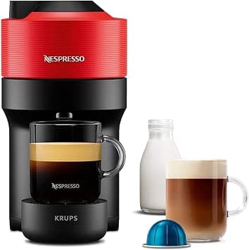 Nespresso European Version Vertuo Pop Red Coffee Machine on Amazon.ae - Price Tracker