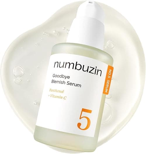 numbuzin No.5 Serum | Goodbye Blemish Serum | Solution for Blemisheds, Dark Spots, Acne Scars with Vitamin C, Niacinamide, Antioxidant | Lightweight Gel, Korean Skin Care for Face | 50ml on Amazon.ae - Price Tracker