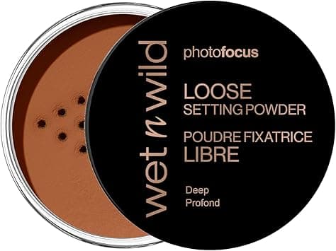 wet n wild Photo Focus Loose Baking Setting Powder, Highlighter Makeup, Medium-Deep to Deep Skin Tones, Deep on Amazon.ae - Price Tracker