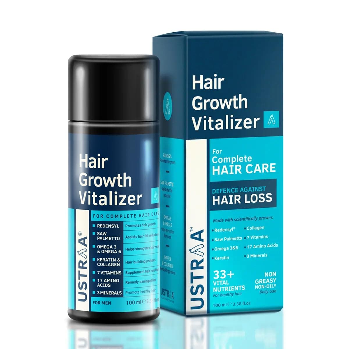 USTRAA Hair Growth Vitalizer- 100 ml on Amazon.ae - Price Tracker