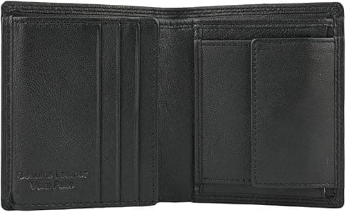 Police Mens Genuine Leather Vertical Wallet with Gift Box on Amazon.ae - Price Tracker