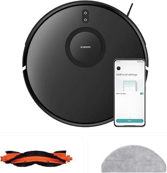 Xiaomi Robot Vacuum S10T, Smart LDS Navigation, 8000Pa Powerful Suction, 5200mAh Large Battery Capacity, 2-in-1 Vacuum and Mop, App Control, Pet Hair & Carpet Cleaning, Black - Amazon.ae Price Tracker