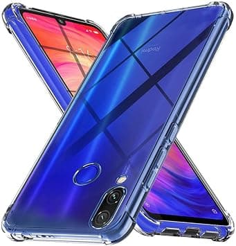 Case for Xiaomi Redmi Note 7 Pro/Xiaomi Redmi Note 7,Ultra [Slim Thin] Scratch Resistant TPU Rubber Soft Skin Silicone Protective Case Cover (Clear) على Amazon.ae - متتبع الأسعار