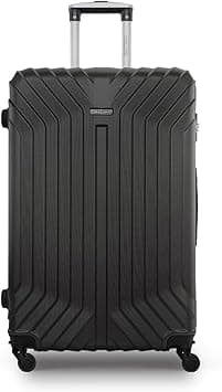 Durable 1 Piece Lightweight Cabin Size 20 inches Carrying 10KG Material-ABS 8 Wheels Hardsided Travel Suitcase - Dark Grey on Amazon.ae - Price Tracker