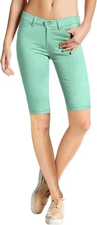 Hybrid & Company womens Bermuda Shorts Classic - Best Deal Finder