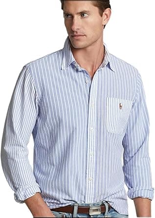 Polo Ralph Lauren Men's Classic Oxford Long Sleeve Sport Shirt on Amazon.ae - Price Tracker