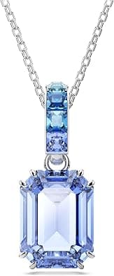 Swarovski Women's Millenia Blue Necklace - Best Deal Finder