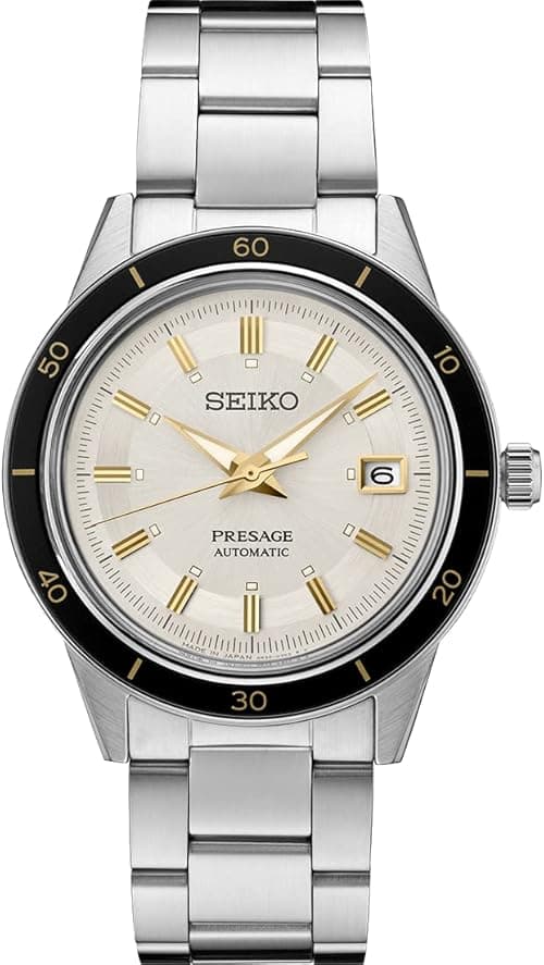 SEIKO Automatic Watch for Men - Presage Collection with Vintage 1960s Watch Inspiration - 50M Water Resistant on Amazon.ae - Price Tracker