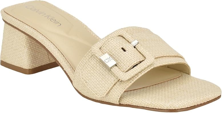 Calvin Klein Women's Ariella Heeled Sandal on Amazon.ae - Price Tracker