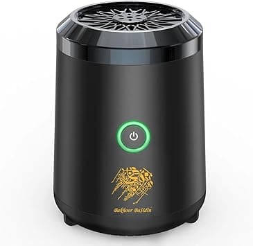 Bakhoor BoSidin Stylish Portable Incense Burner | USB Rechargeable burner | Electric Arabic Mubkhara Device for Home Office and Car (Black) on Amazon.ae - Price Tracker