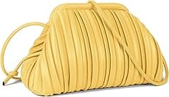 GLITZALL Clutch Purse and Dumpling Bag for Women,Designer Cloud Handbag and Ruched Bag with Detachable Shoulder Strap - Amazon.ae Price Tracker