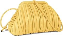 GLITZALL Clutch Purse and Dumpling Bag for Women,Designer Cloud Handbag and Ruched Bag with Detachable Shoulder Strap - Best Deal Finder