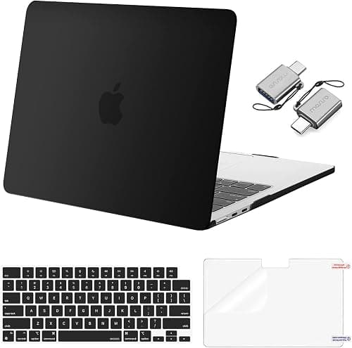 MOSISO Compatible with MacBook Air 13 inch Case 2026, Black on Amazon.ae - Price Tracker