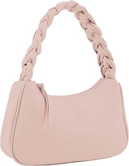 Emperia Braided Top Handle Shoulder Bag For Women, Trendy Designer Small Hobo Tote Handbag - Best Deal Finder