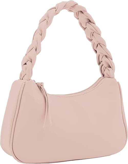 Emperia Braided Top Handle Shoulder Bag For Women, Trendy Designer Small Hobo Tote Handbag on Amazon.ae - Price Tracker