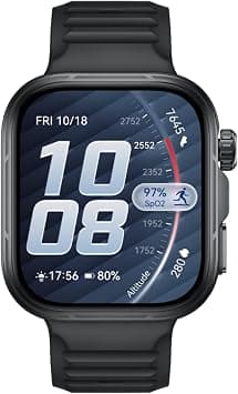 HUAWEI WATCH FIT 5 Pro Smartwatch, 44.5mm FullView Display, iOS & Android, up to 10 Days Battery Life, Golf, Health Management, Sleep & Heart Monitor, ECG, NFC, Mini Work-out, Black on Amazon.ae - Price Tracker