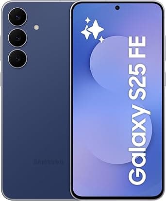 Samsung Galaxy S25 FE AI Phone, Navy, 8GB RAM, 128GB Storage, 50MP Camera, 6.7’’ Display, Slim &amp; Lighter Design (UAE Version) on Amazon.ae - Price Tracker