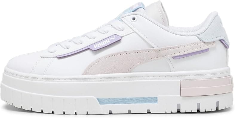 PUMA Womens White Mayze Crashed Sneakers on Amazon.ae - Price Tracker
