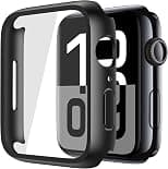 Misxi 2 Pack Tempered Glass Cases Compatible with Apple Watch Series 11 (2025) Series 10 42mm, Hard PC Screen Protector General Protection Ultra Thin Lightweight Scratch Resistant for - Best Deal Finder