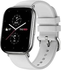 Amazfit Zepp E Square Smart Watch Health and Fitness Tacker with Heart Rate, SpO2 and REM Sleep Monitoring, Stainless Steel Body, Fluoroelastomer Band, Pebble Gray, A1958 ZEPP SQ PEBBLE.GREY - Amazon.ae Price Tracker