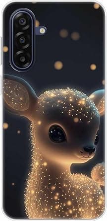 Case Compatible with SAMSUNG GALAXY M17 5G,Transparent Soft Bumper Phone Cover Clear Cases Shockproof TPU Silicone Bumpers Anti-Scratch Pattern-(Little Deer) on Amazon.ae - Price Tracker