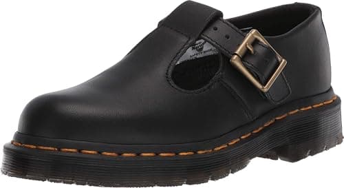 Dr. Martens - Women's Polley Slip Resistant Service Shoes, Black Industrial Full Grain on Amazon - Best Deal Finder