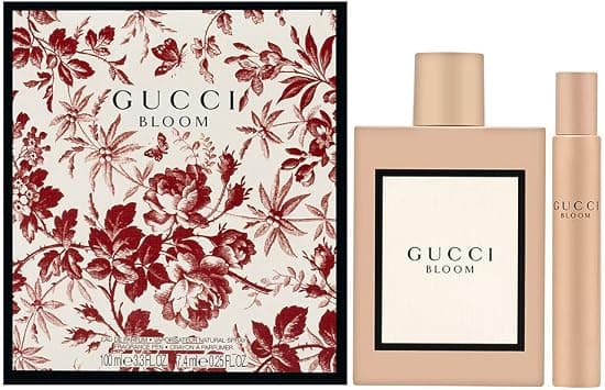 Gucci Bloom For Women Eau De Parfum, 100 ml+7.4 ml Roller Ball Set, 3.3 Ounce (Pack of 1) على Amazon.ae - متتبع الأسعار