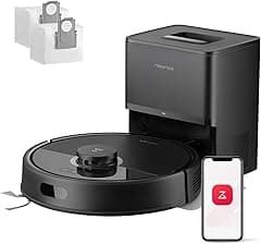 roborock Q7 L5+ Robot Vacuum Cleaner Set with Station, HyperForce Suction 8000Pa, Auto Drain and Double Anti-Tangle System, Custom Cleaning, Ideal for Pet Hair - Amazon.ae Price Tracker
