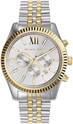 Michael Kors Lexington Men's Watch, Stainless Steel Bracelet Watch for Men - Amazon.ae Price Tracker