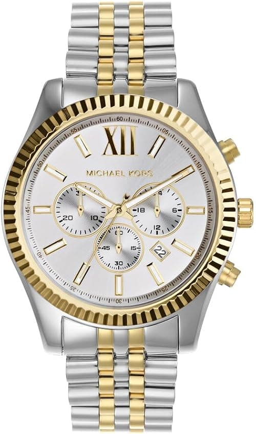 Michael Kors Lexington Men's Watch, Stainless Steel Bracelet Watch for Men on Amazon.ae - Price Tracker