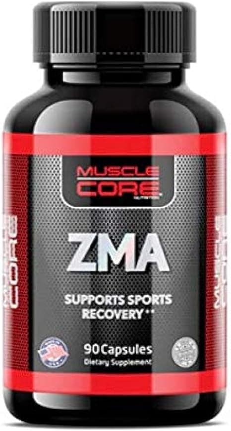 Muscle Core ZMA (Zinc, Magnesium and Vitamin B-6) For Immune Support, Muscle Recovery and Endurance Supplement for Men and Women 90 Capsules on Amazon.ae - Price Tracker