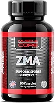 Muscle Core ZMA (Zinc, Magnesium and Vitamin B-6) For Immune Support, Muscle Recovery and Endurance Supplement for Men and Women 90 Capsules - Amazon.ae Price Tracker