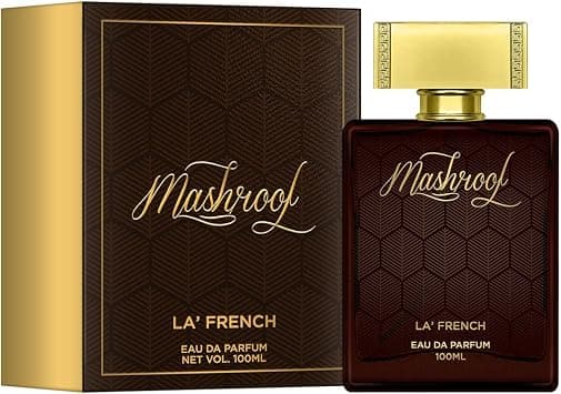 La French Mashroof Perfume Eau De Parfum Blended with Oud and French Fragrance Long Lasting Refreshing Fragrance 100ml Scent for Men and Women (Pack of 1) على Amazon.ae - متتبع الأسعار