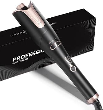 Lescolton Automatic Curling Iron, Curling Iron Large Curls, Innovative Automatic Curling for All Ages على Amazon.ae - متتبع الأسعار