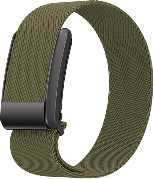 BURAQ Nylon Replacement Band Compatible with Whoop 4.0 Band | 3.0 Stylish & Affordable Replacement Strap | Wristband For WHOOP Fitness Tracker, Khaki Green على Amazon.ae - متتبع الأسعار
