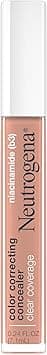Neutrogena Clear Coverage Color Correcting Concealer Makeup, Lightweight Concealer with Niacinamide for Dark Spots, Oil-, Fragrance-, Paraben- & Phthalate-Free, Peach, 0.24 fl. oz on Amazon.ae - Price Tracker