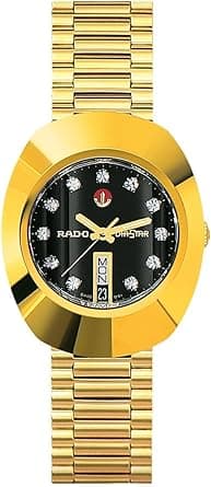 Rado Diastar Men's Black Dial Metal Band Watch - R12413613 on Amazon.ae - Price Tracker