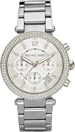 Michael Kors Parker Women'S Silver Dial Stainless Steel Analog Watch - Mk5353, Large on Amazon.ae - Price Tracker