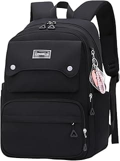 Solid-Color Girls Backpacks for School Capacity Elementary Bookbags, School Bags for Teens Girls Casual Daypack - Amazon.ae Price Tracker