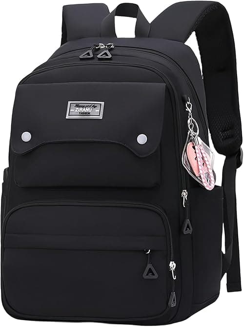 Solid-Color Girls Backpacks for School Capacity Elementary Bookbags, School Bags for Teens Girls Casual Daypack on Amazon.ae - Price Tracker