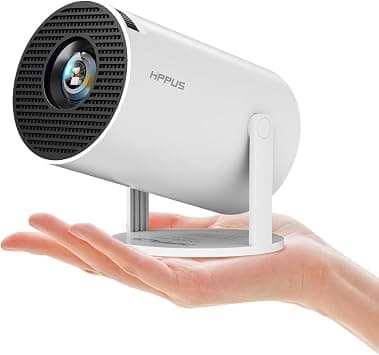Mini Projector with WiFi and Bluetooth, Auto Keystone Ceiling Projector,Upgraded 350ANSI, Smart Projector with Android11.0, Short Throw Outdoor Portable Movie Projector, HY300Pro على Amazon.ae - متتبع الأسعار