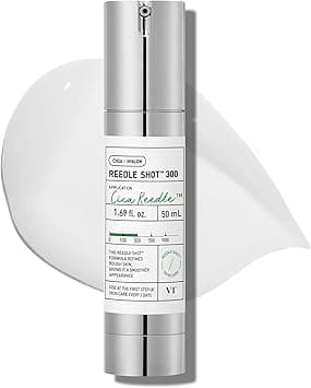 VT COSMETICS CICA Reedle Shot 300 | Advanced Night Exosome, Microneedling Serum, Centella Asiatica, Hyaluronic Acid, Propolis, Soft Skin, Regeneration, Glass Skin, Korean Skincare Booster (50ml) on Amazon.ae - Price Tracker